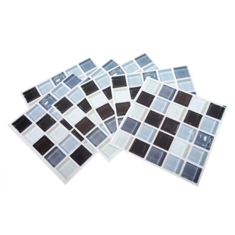 3D-PVC-Mosaik-Wandaufkleber, selbstklebende Raumdekoration