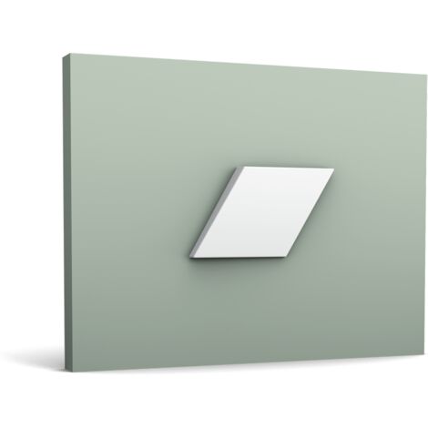 3D Rivestimento murale Orac Decor W100 MODERN ROMBUS elemento decorativo design moderno bianco