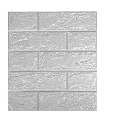 3D Rug 10 Pieces Self-Adhesive Wall Panels 35x38 cm (10 Units), DIY Wallpaper, Suitable for Kitchen, Bathroom, Bedroom, and Living Room