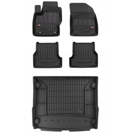 3D SET Fußmatten und Fußmatten Ford Focus Mk2 Kombi 2003-2011