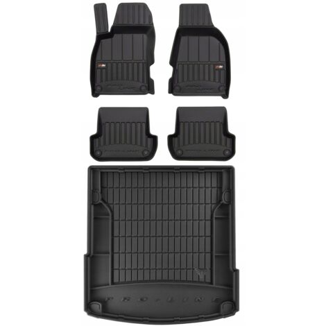 3D SET Fußmatten und Matten Audi A4 B6 Limousine 2000-2006