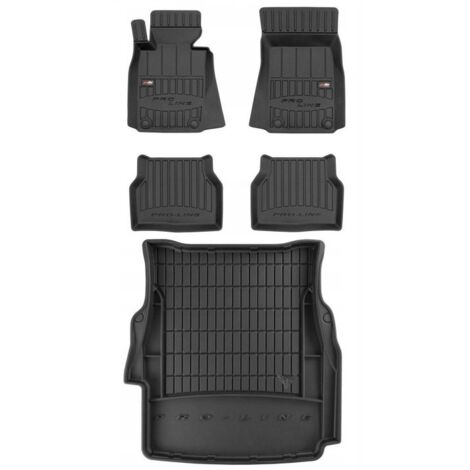 3D SET Gummimatten und Abdeckung BMW 5 E39 Limousine 1995-2003