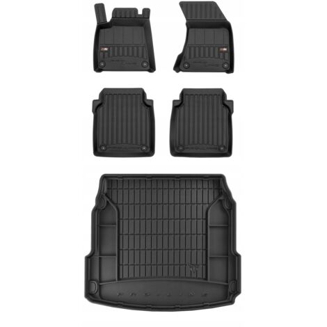 3D SET Gummimatten und Fußmatten Audi A8 D4 Lange Limousine 2009-2017