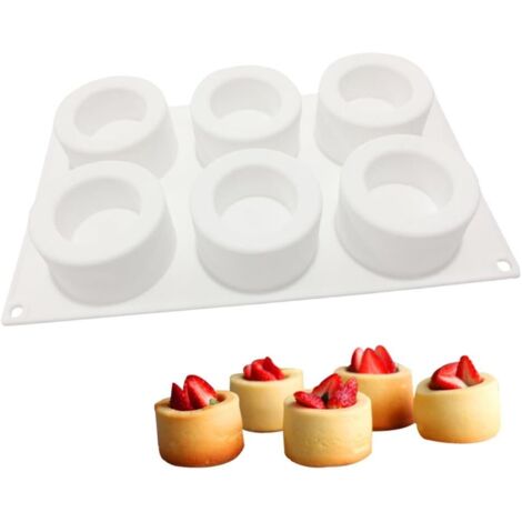 3D-Silikonform für Kuchen, Puddings und Schokoladenmousse, ein kreatives Backwerkzeug für originelle Desserts