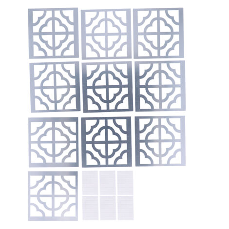 3D-Spiegel-Wandaufkleber, Schlafzimmer-/Wohnzimmerdekoration, dekorativer Aufkleber zum Aufkleben