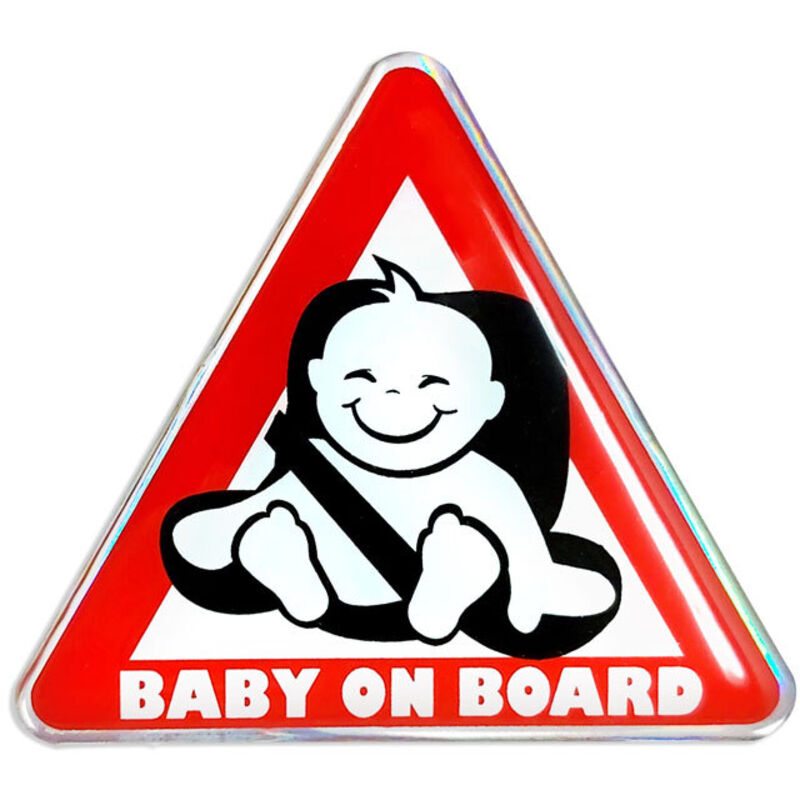 3D Sticker Baby On Board Seggiolino