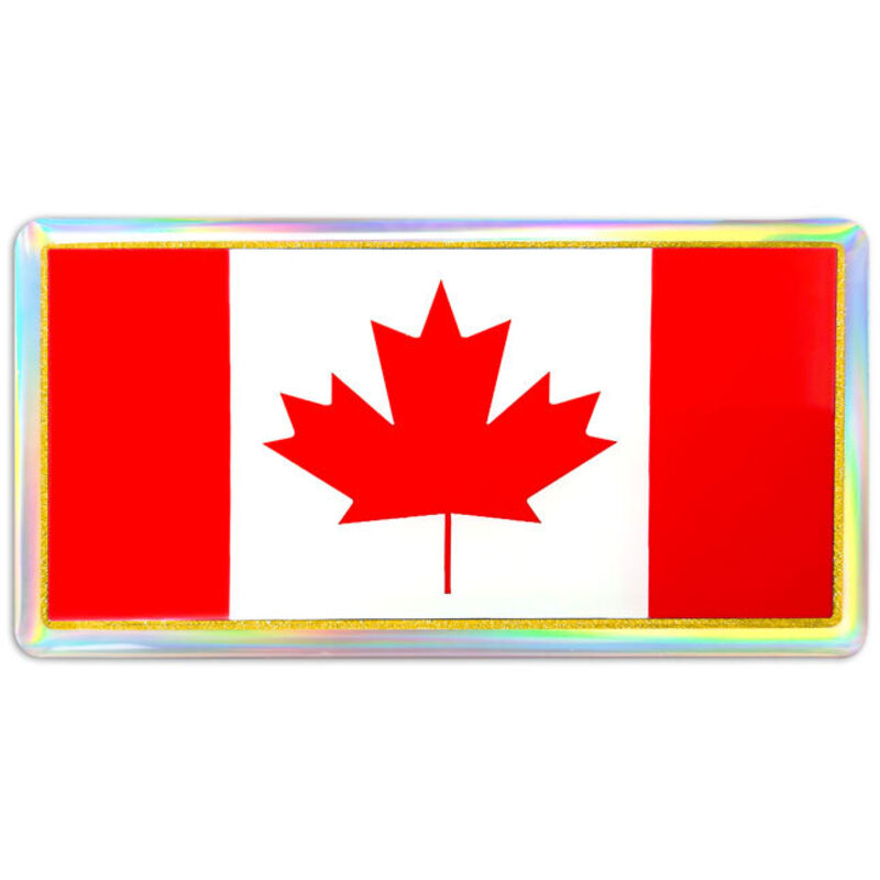 3D Sticker Bandiera Canada