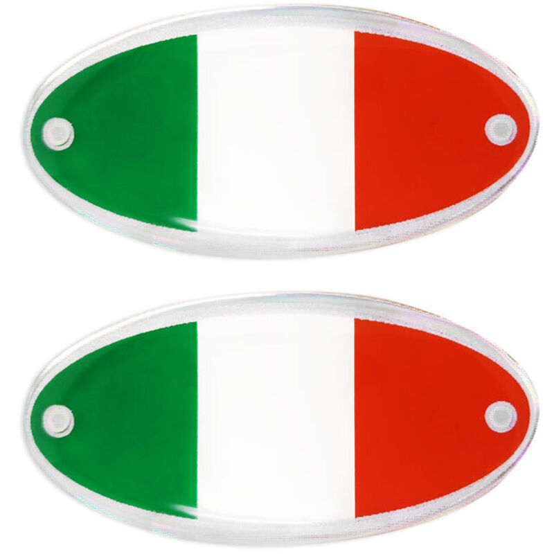 3D Sticker Ovale Italia