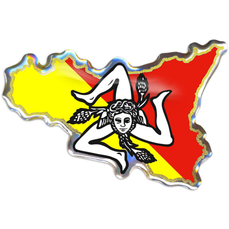 3D Sticker Sicilia