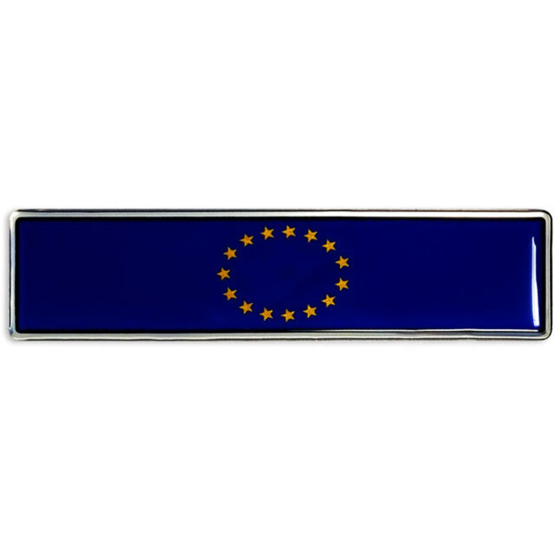 3D Sticker Targhetta Europa