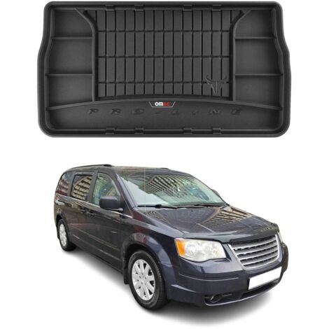 3D Tapis de Coffre Compatible avec Dodge Grand Caravan 2007-2020 OMAC Premium Noir