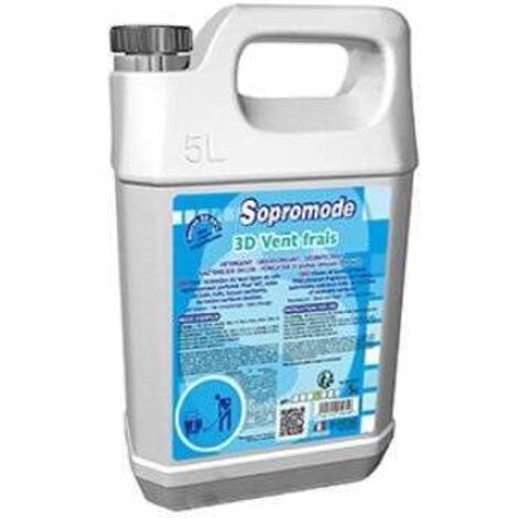 3D vent frais Bidon de 5L nettoyage désinfection des Sols et Surfaces - Sico