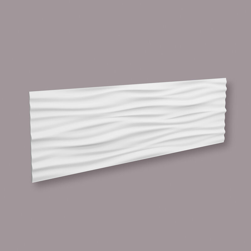 NMC - 3d wall panel liquid arstyl Noel Marquet Wall panel Deco element contemporary design white 0,43 m2