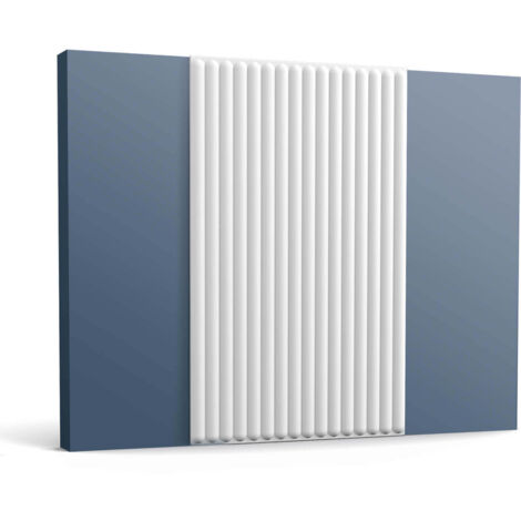 3d wall panel Orac Decor W215 HILL BEAD Wall paneling Acoustic panel contemporary design white 0,4 sqm