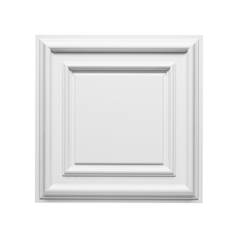 Orac - 3d Wand Paneel Zierelement Decor F30 Luxxus Deckenplatte Deckenpaneel Für Tür Oder Decke Polyurethan 60 X 60 Cm