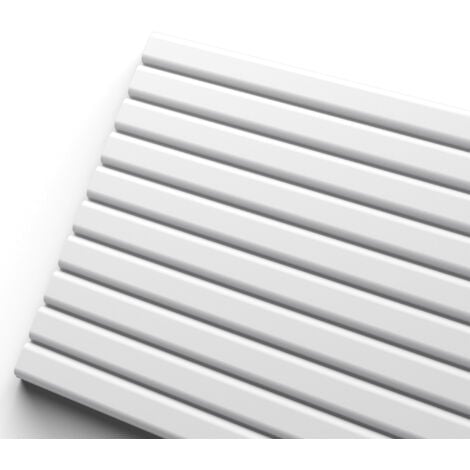 AUTRES 3D Wandpaneel NMC CANELÉ L ARSTYL Noel Marquet Stuckleiste Zierelement Modernes Design weiß 2 m