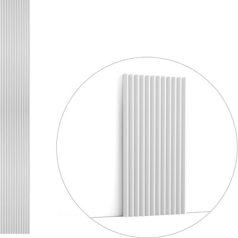 3D Wandpaneel Orac Decor W108 MODERN ZIGZAG Wandpaneel Zierlement modernes Design weiß 2 m