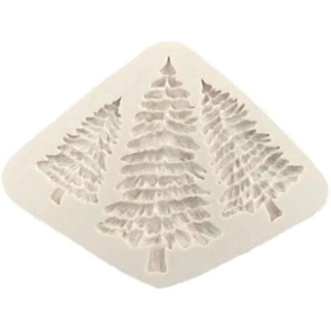 3D Weihnachtsbaum Silikonform Tannenbäume Fondant Kuchen Dekorieren Backform
