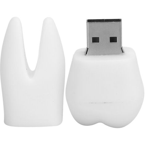 3D-zahnförmiger USB 2.0-Stick, 32 GB – Praktischer tragbarer Speicher für Computer und Tablets