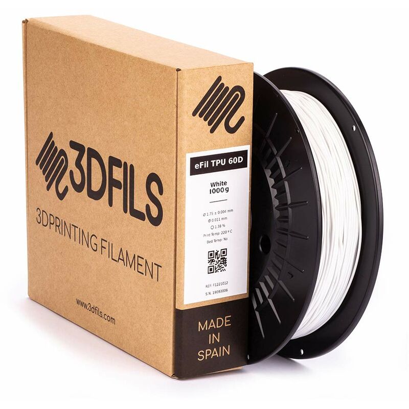 3dfils - Filamento flessibile per stampa 3D eFil