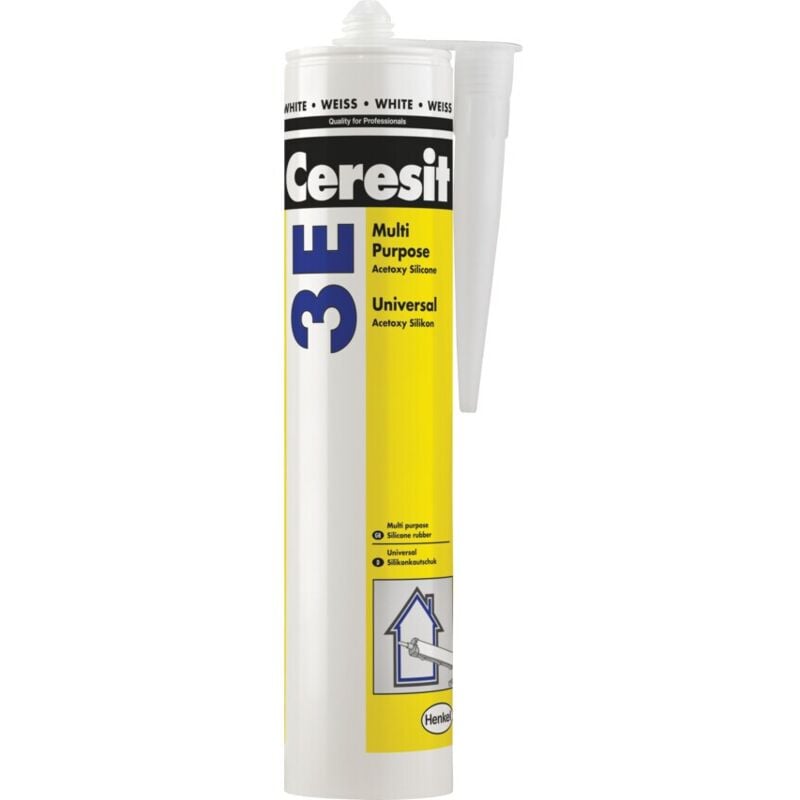 Ceresit - 3E Acetoxy Aluminium Silicon Sealant - 280ml