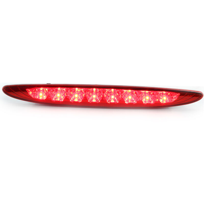 Decdeal - 3ème feu stop, remplacement pour mini Cooper 01-06 R50 R53, lentille transparente, rouge brillant, montage haut