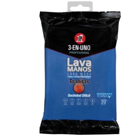 3ENUNO Pack de toallitas lavamanos multiusos - 24 unidades