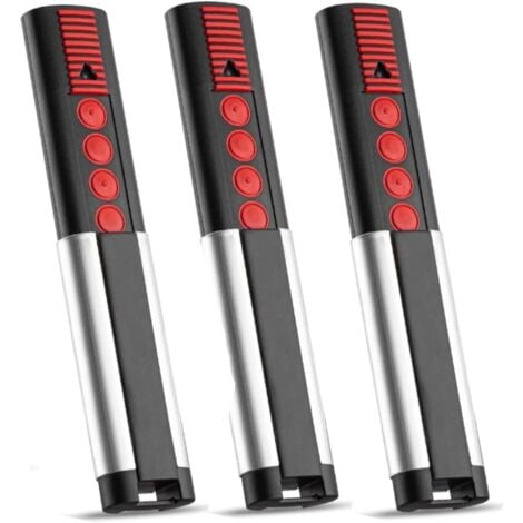 JALLERIA 3er Pack 868 MHz Autotür-Fernbedienung für Sommer 4020 TX03-868-4, 4020V000, 4025V000, 4026V000, 4026V000, 4-Kanal-Handsender