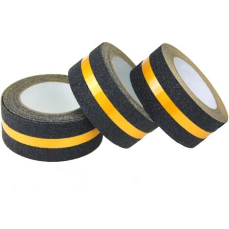 3er-Pack Anti-Rutsch-Warnband zur Sicherung von Treppen und dunklen Bereichen Klebeband Anti-Rutsch-Band, 5 cm × 5 m Anti-Rutsch-Selbstklebeband