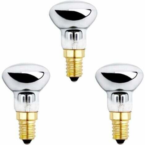 3er-Pack E14 R39 25W dimmbare Lavaleuchten, warmweiß 2600K, 250 lm, kleine Reflektorlampe für beheizte Blasenlichter, Raketenlichter, Taschenlampen