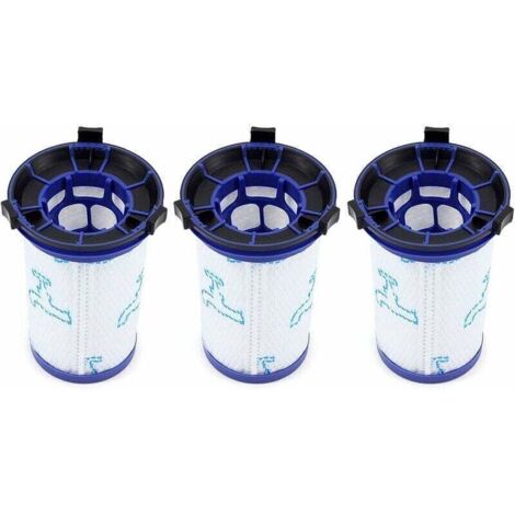 3er-Pack Ersatzfilter für Air Force 360 / X-Pert Essential 260 Akku-Staubsauger RH9037 RH9038 RH9039 RH9051 RH9057 RH9079 RH9081 RH9086 (Alternative zu ZR009001)