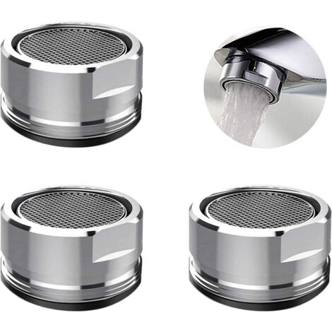 Wasserhahn Luftsprudler 15/16 Zoll - Chrom Messing Mit Edelstahlfilter