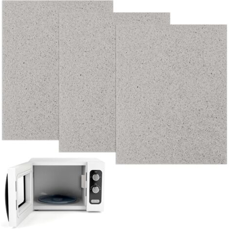 3er-Pack Mikrowellen-Glimmerscheiben – 8 x 5 Zoll – Glimmerblatt – Wellenleiterabdeckung – Glimmerblätter – Universelles Reparaturzubehör