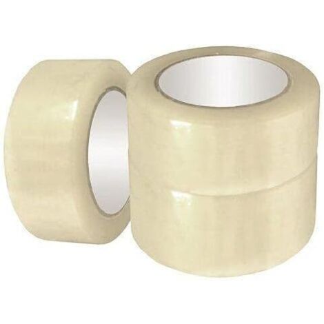3er-Pack transparente Packbänder (Länge x Breite) 60 m x 48 mm