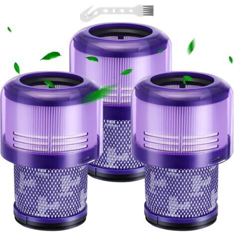 3er-Pack V11 Filter für Dyson - JORAIR Ersatzfilter für Dyson V11 Animal/Absolute/Torque Drive/Fluffy/Complete Pro V15 Detect SV14 Akku-Staubsauger.