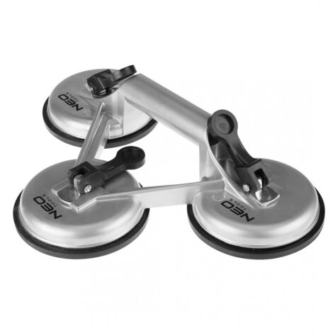 3er Saugheber bis 150 kg, Aluminium