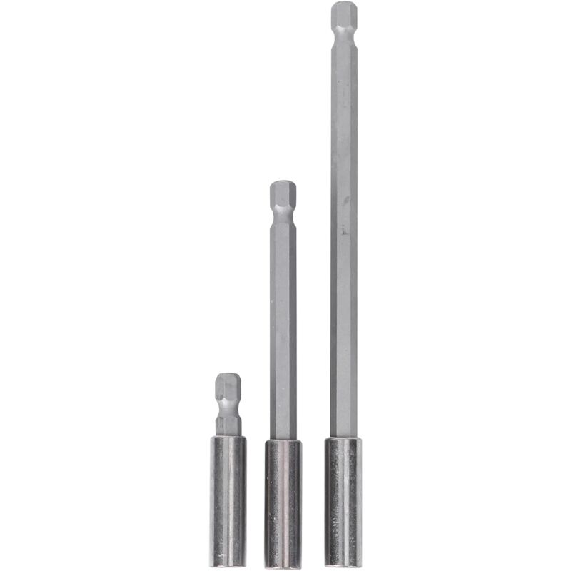 Image of ZVD - 3er-Set magnetische Bithalter 1/4' - 60 mm 100 mm 150 mm