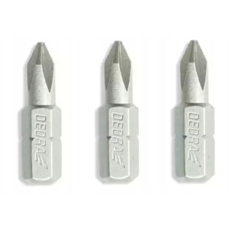3er-Set Schraubendreherbits, PH 1x25 mm