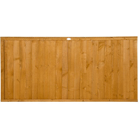 4ft High Forest Closeboard Fence Panel - Dip Treated