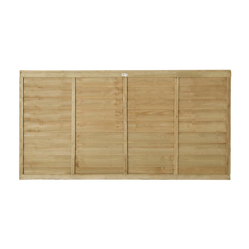 Forest Garden - 3ft High Forest Pressure Treated Lap Fence Panel