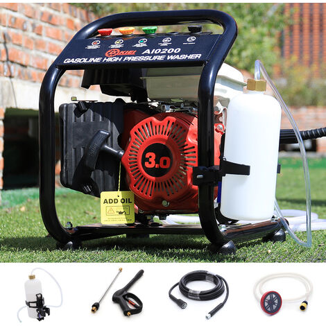 Hyundai 2100psi 145bar Hot Pressure Washer, 80°C 2.3kW Power Jet Washer