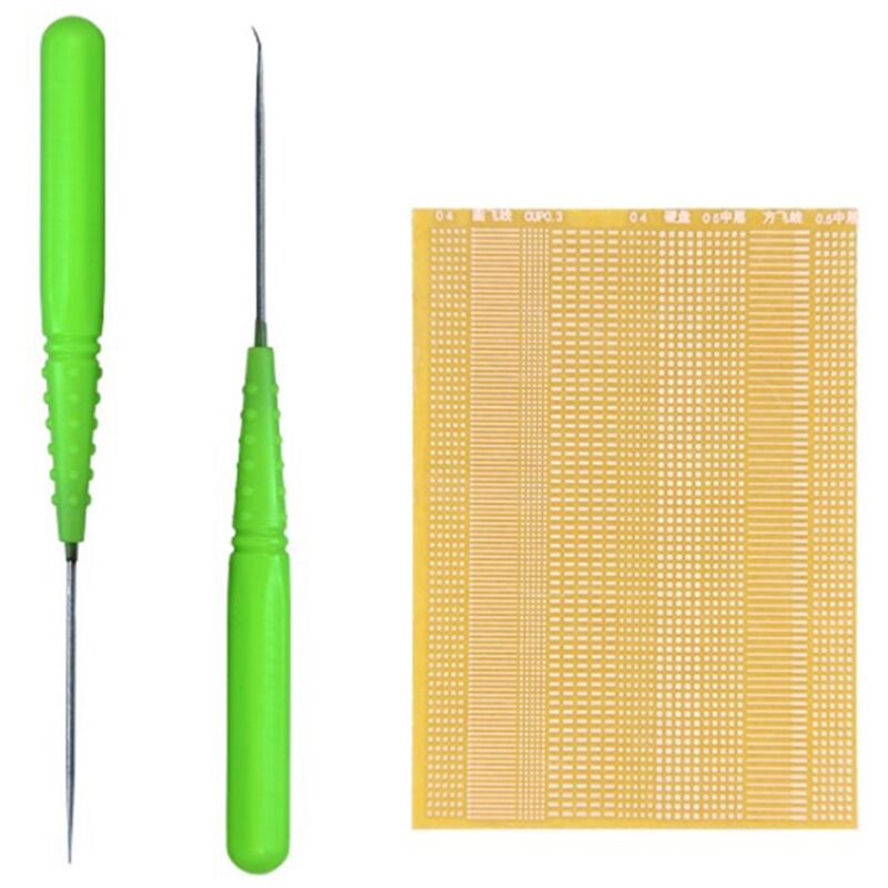 3In1 Soldering Lugs+Needle Welding Repairing Tools Solder Piece Rework Pad Point for Phones ic Touch bga pcb