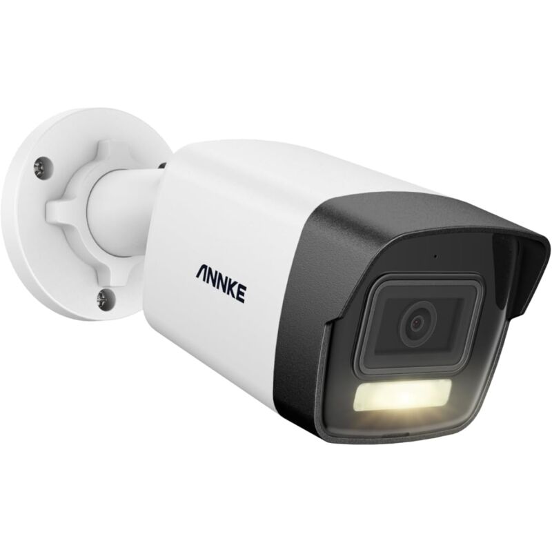 Annke - 3K PoE Caméra de Surveillance, PoE Caméras ip avec Projecteur Détection de Personnes/Véhicules en Extérieur, Vision Nocturne Couleur,