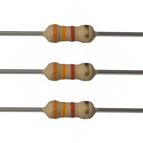 3K3 1/2W   Resistencia Carbon 3,3K 1/2W 5%