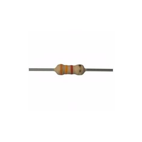 3K3 1/4W   Resistencia Carbon 3,3K 1/4W 5%