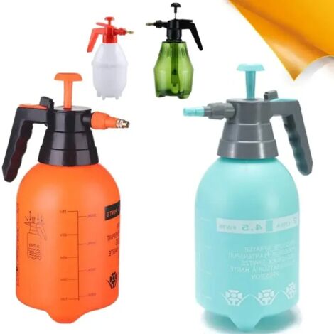 (3L Bleu) Pot de pulvérisation à pression pour le lavage de voiture, pulvérisateur à pompe autonettoyant, bouteille de pulvérisation sous pression, outils de jardinage