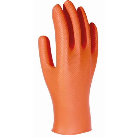 3L Guante desechable nitrilo Unigrip OR T-XL(Caja 50 Unidades)