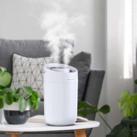 3L Humidificateur d'air bébé, Humidificateur Ultrasonique Silencieux, 30 Heures Temps de Fonctionnement, sans l'eau Arrêt Automatique, 2 buses, 3 modes de brumisation-Trywise