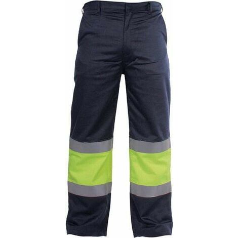 3L WLH200 Pantalon Alta Visibilidad Ignifugo Welder AzulLL Azul