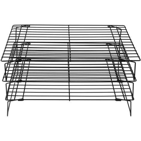 3‑Layer Folding Cooling Rack Baking Tools Cake Stand BBQ Grill Household Supplies